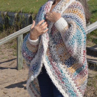 Lora Oversized Shrug Cardigan Sweater